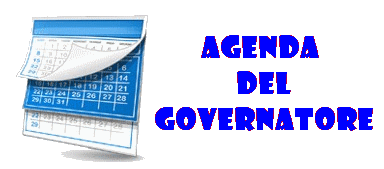 agenda del governatore